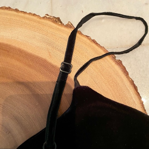 🎉HP🎉 MNG NIGHT BY MANGO BLACK VELVET DRESS - Picture 11 of 16